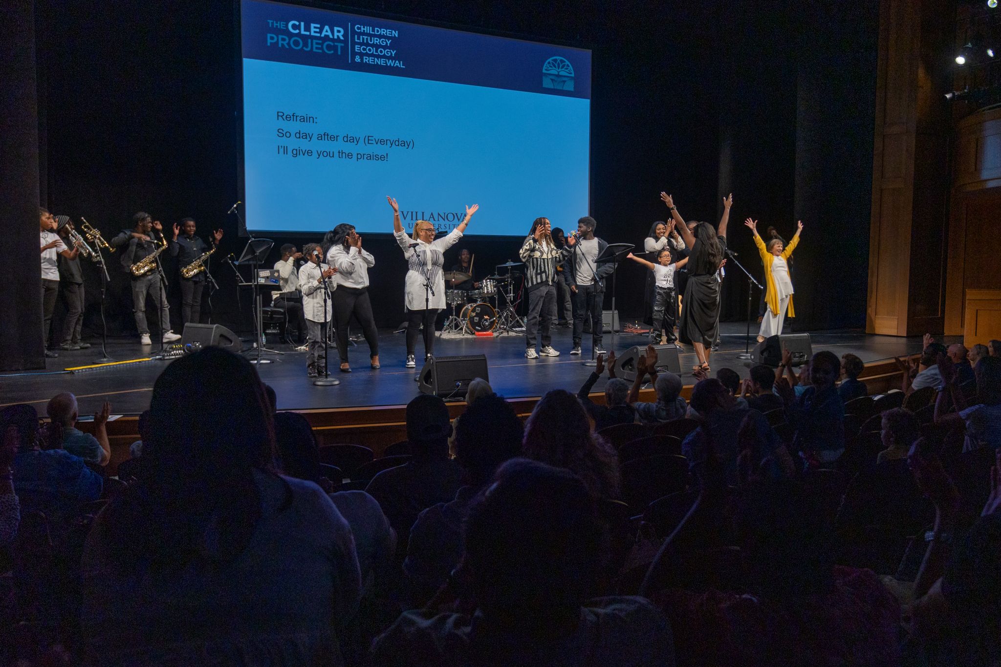 CLEAR Project team on stage